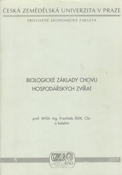 Biologické základy chovu hospodářských zvířat