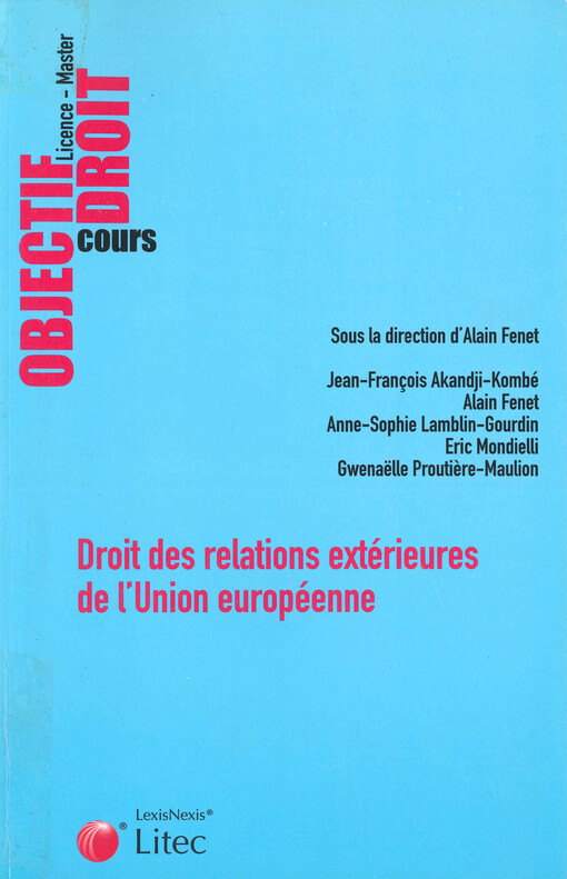 Droit des relations extérieures de l'Union européenne