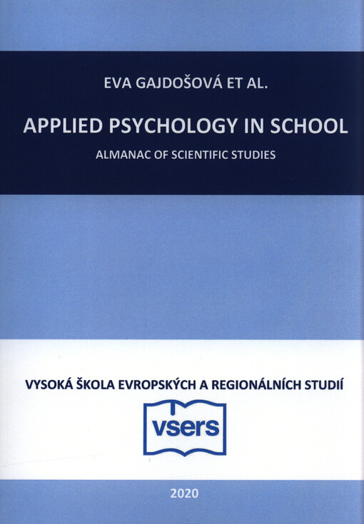 Applied psychology in school : almanac of scientific studies
