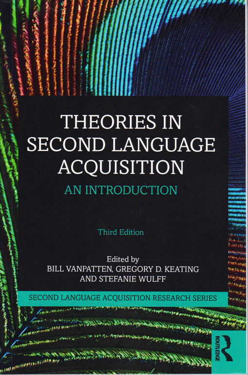 Theories in second language acquisition : an introduction