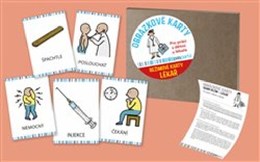 Režimové karty - lékař : obrázkové karty pro práci s dětmi u lékaře