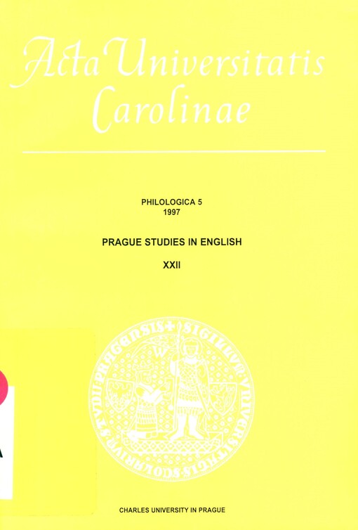 Acta Universitatis Carolinae.