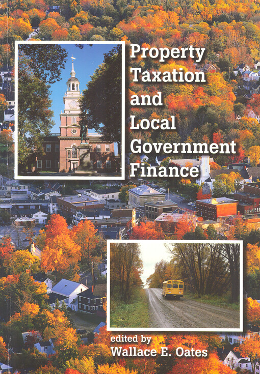 Property taxation and local government finance : essays in honor of C. Lowell Harriss