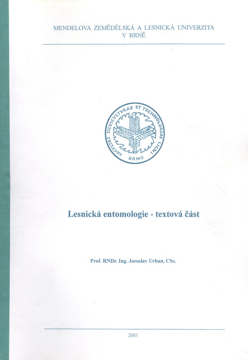 Lesnická entomologie - textová část