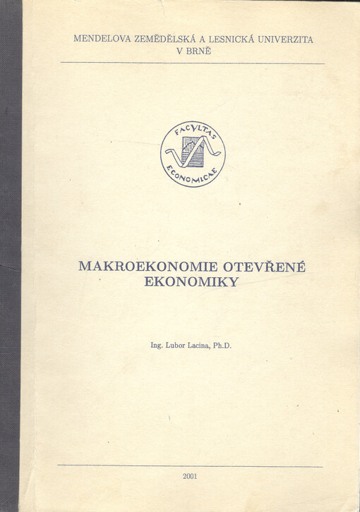 Makroekonomie otevřené ekonomiky