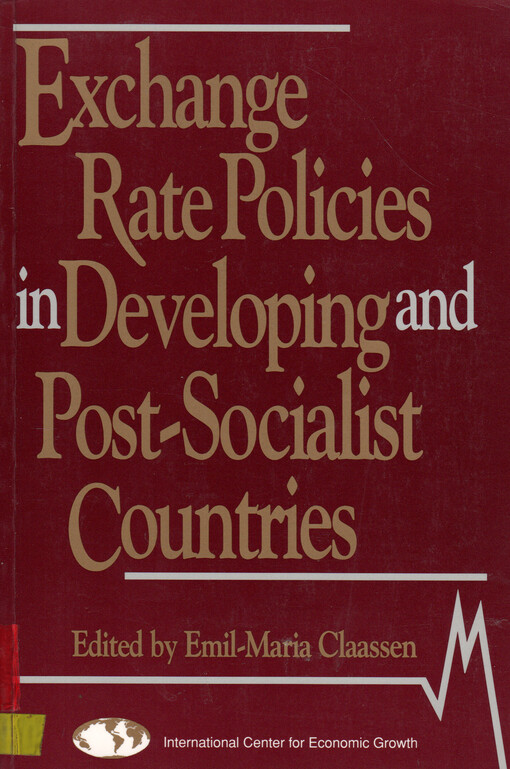 Exchange rate policies in developing and post-socialist countries