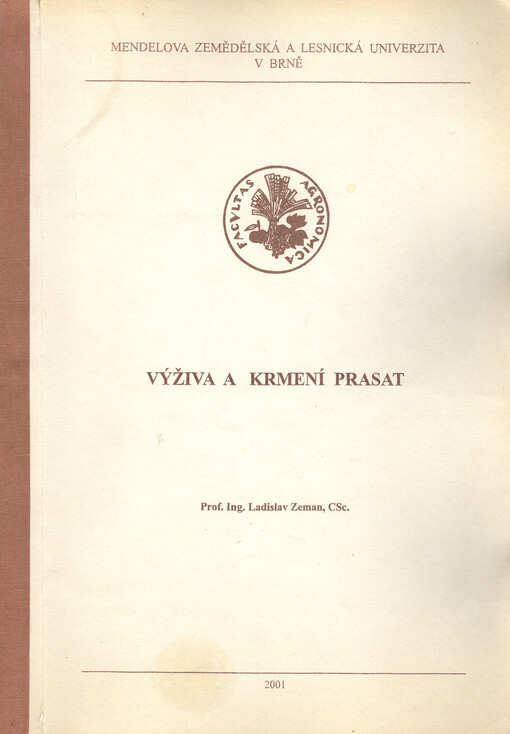 Výživa a krmení prasat