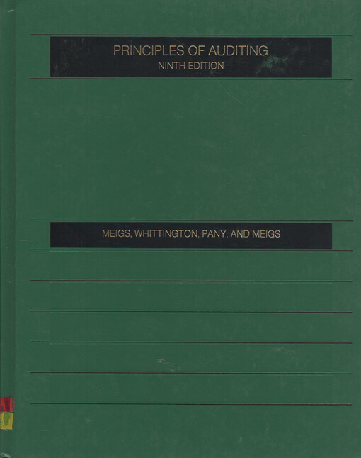 Principles of auditing