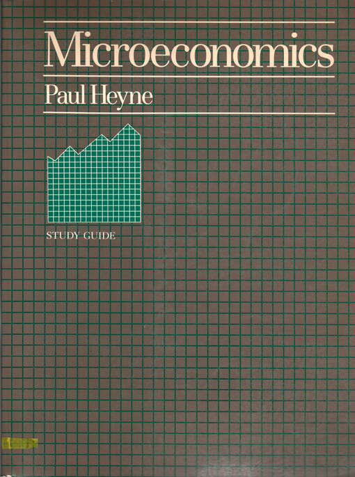 Microeconomics : study guide