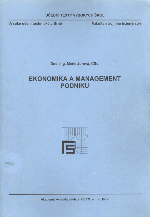 Ekonomika a management podniku