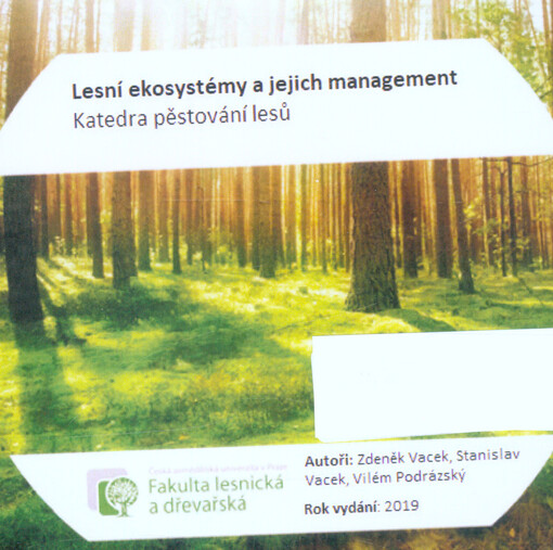 Lesní ekosystémy a jejich management