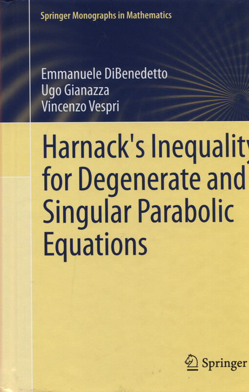 Harnack's inequality for degenerate and singular parabolic equations