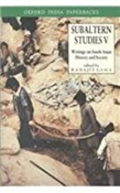 Subaltern studies : writings on South Asian history and society