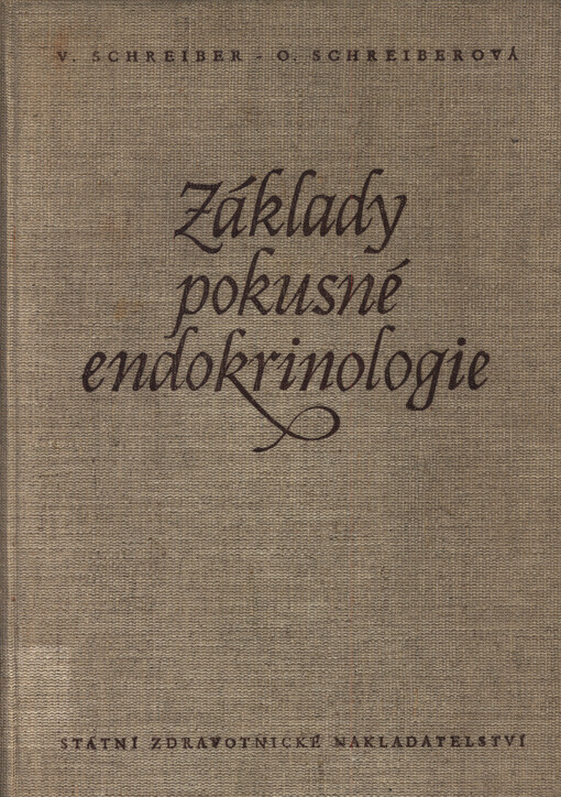 Základy pokusné endokrinologie