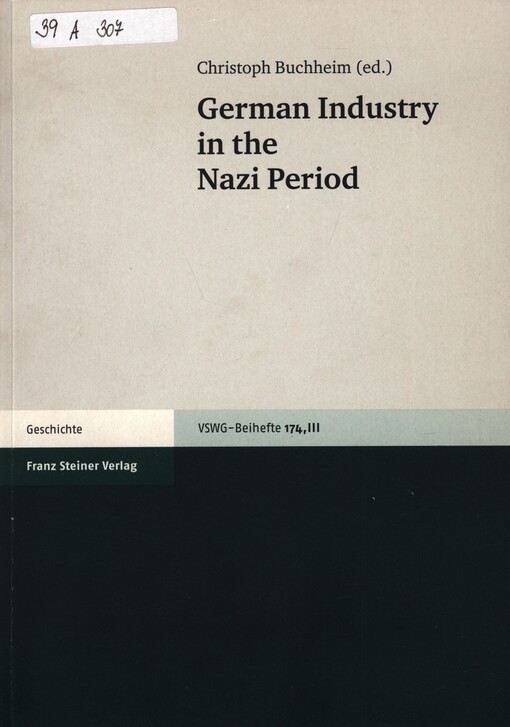 German industry in the Nazi period