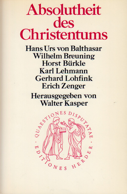 Absolutheit des Christentums
