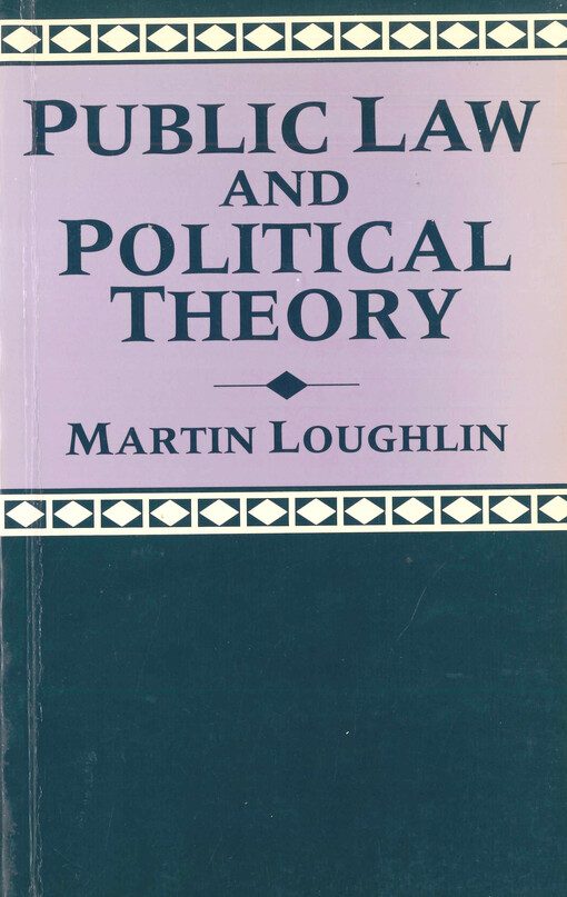 Public law and political theory