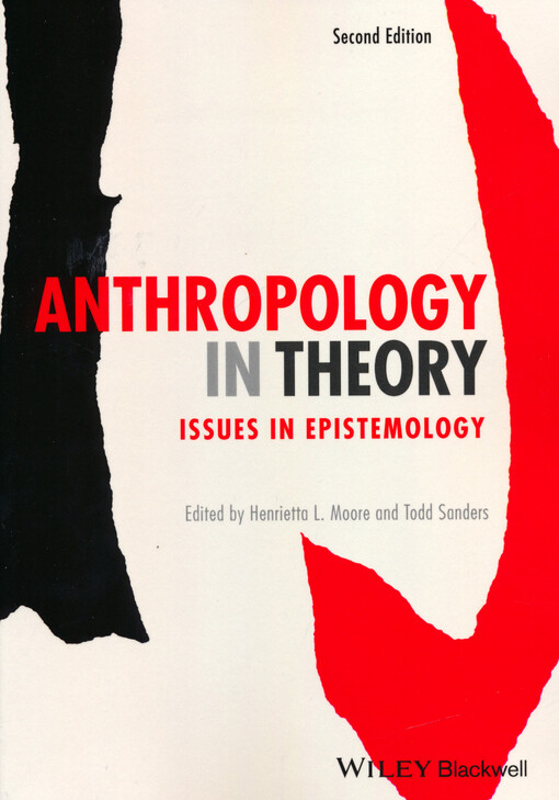 Anthropology in theory : issues in epistemology