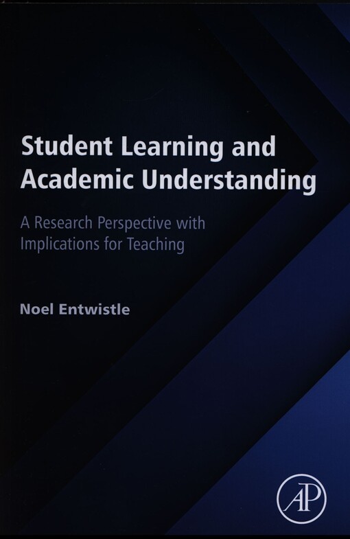Student learning and academic understanding