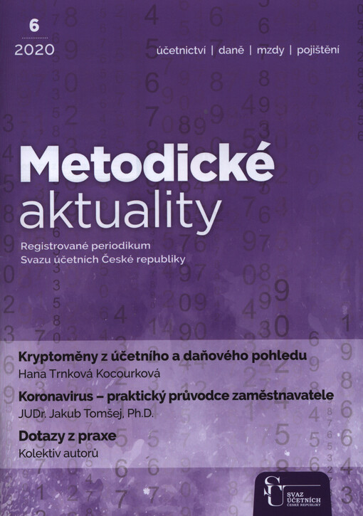 Kryptoměny z účetního a daňového pohledu