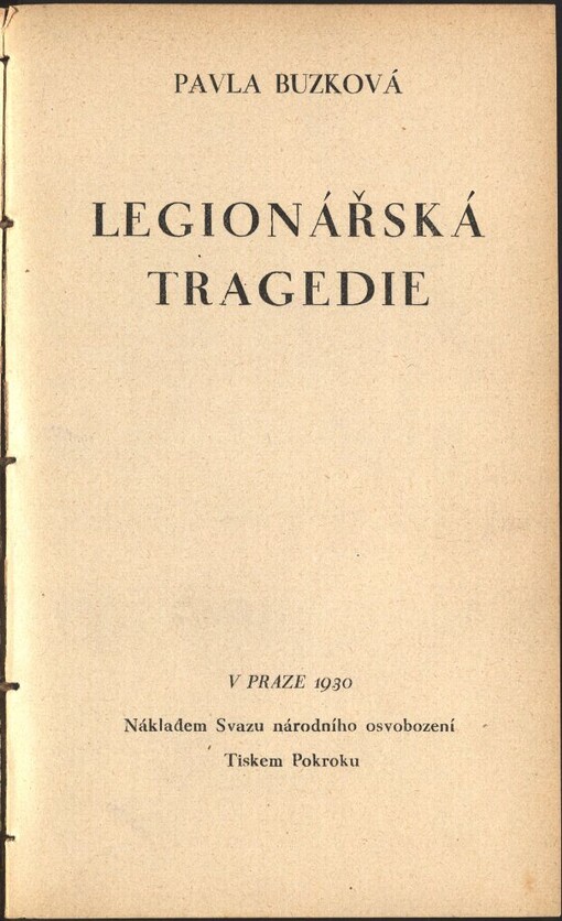 Legionářská tragedie