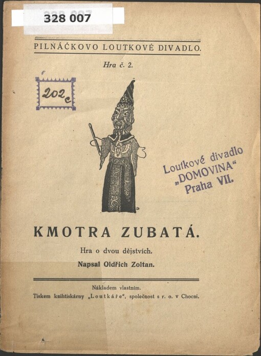 Kmotra Zubatá: hra o dvou dějstvích