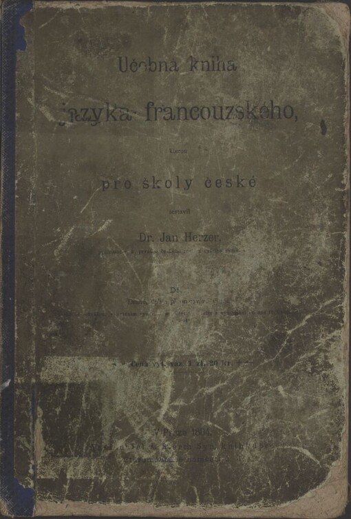 Učebná kniha jazyka francouzského