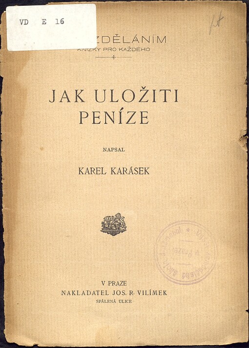 Jak uložiti peníze