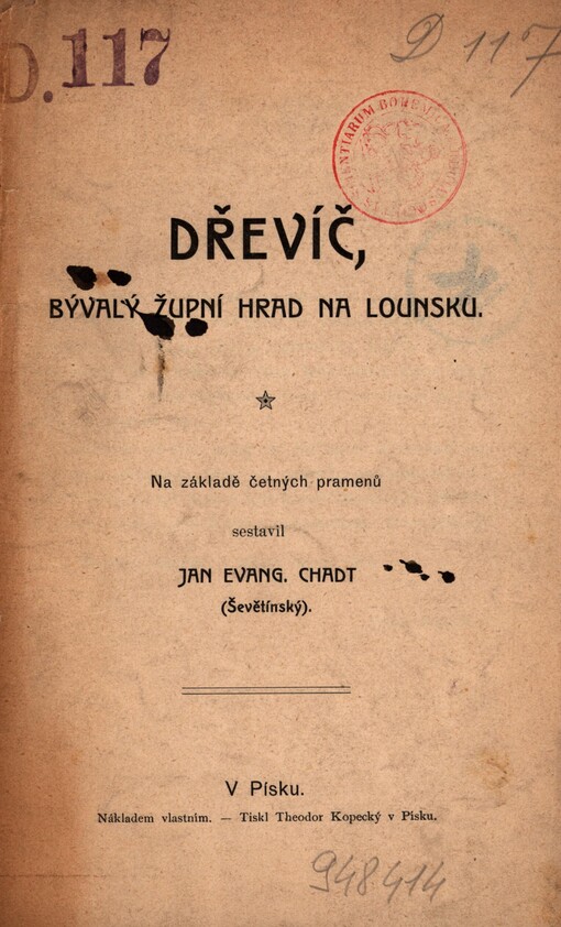 Dřevíč, bývalý župní hrad na Lounsku