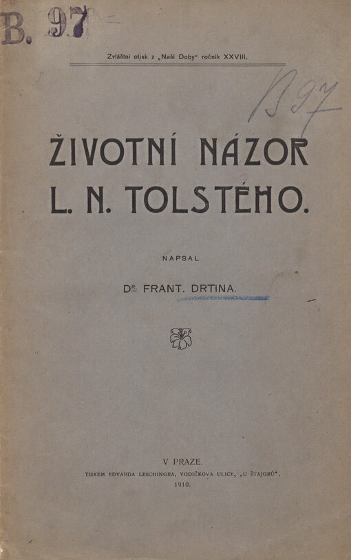 Životní názor L.N. Tolstého