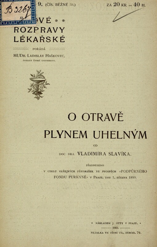 O otravě plynem uhelným