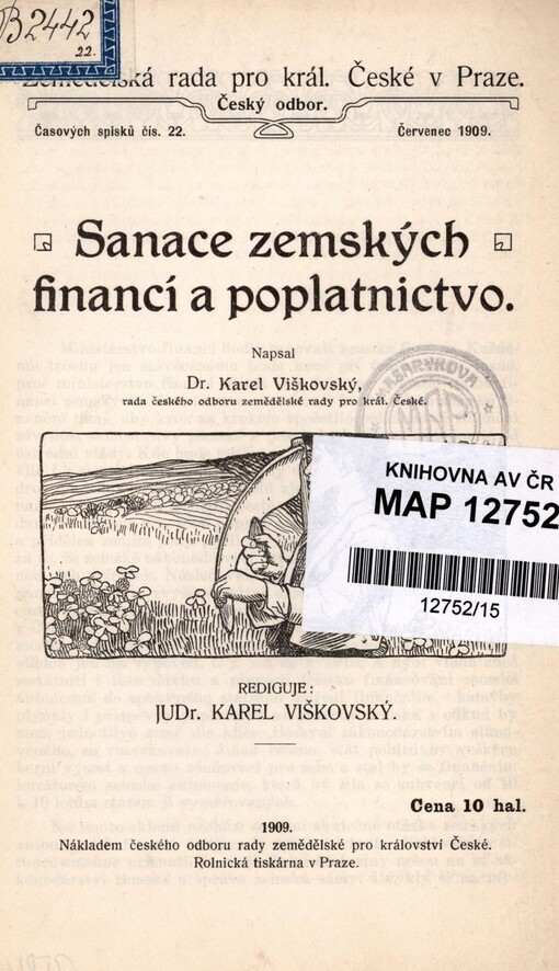 Sanace zemských financí a poplatnictvo