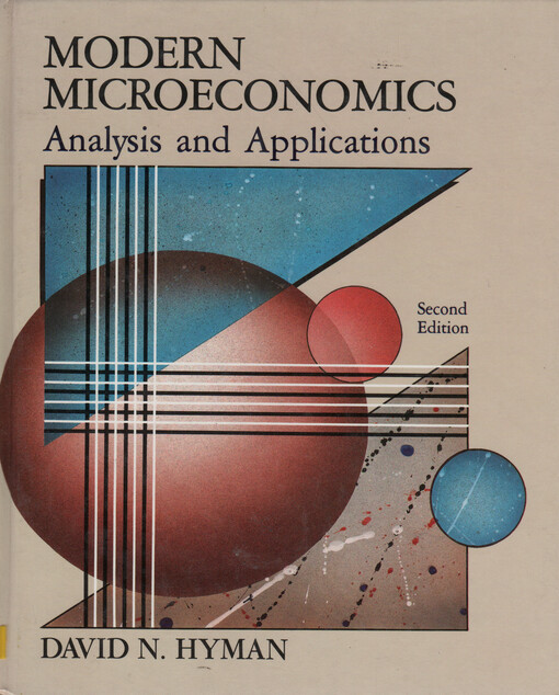 Modern microeconomics : analysis and applications
