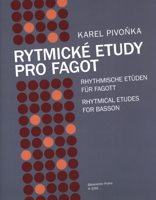 Rytmické etudy pro fagot = Rhytmische Etüden für Fagott = Rhytmical etudes for bassoon