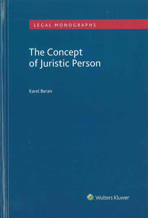 The Concept of Juristic Person