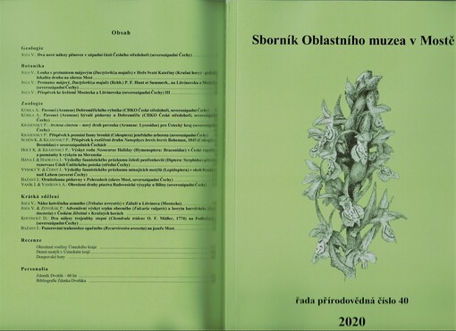Sborník Oblastního muzea v Mostě 