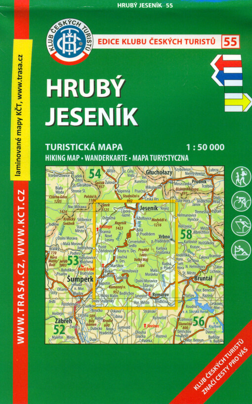 Hrubý Jeseník : turistická mapa 1:50 000