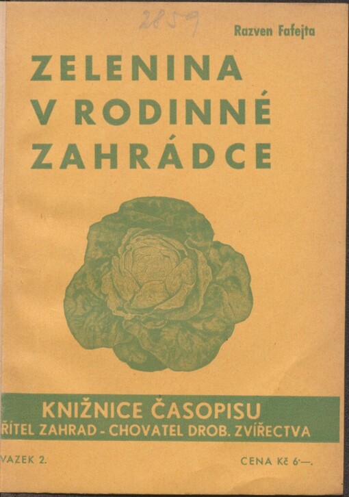 Zelenina v rodinné zahrádce