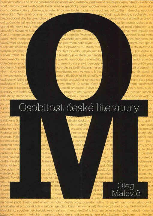Osobitost české literatury: paralely a konfrontace