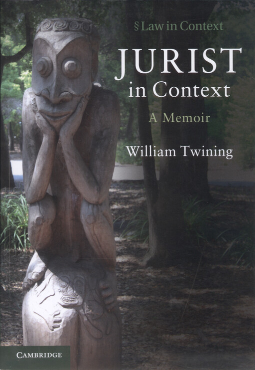 Jurist in context : a memoir
