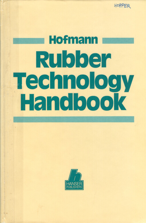 Rubber technology handbook