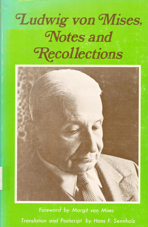 Notes and recollections