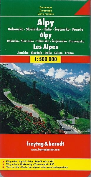 AK 2701 Alpy 1:500.000