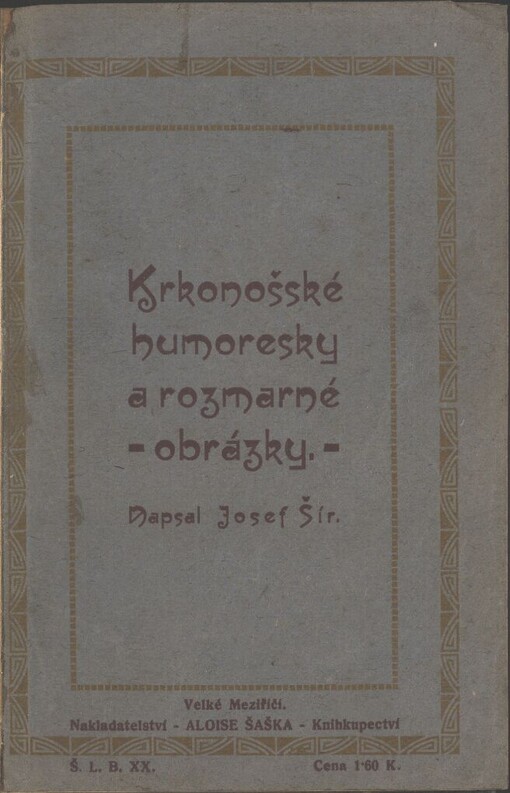 Krkonošské humoresky a rozmarné obrázky