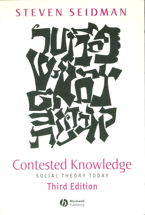 Consested knowledge : social theory today