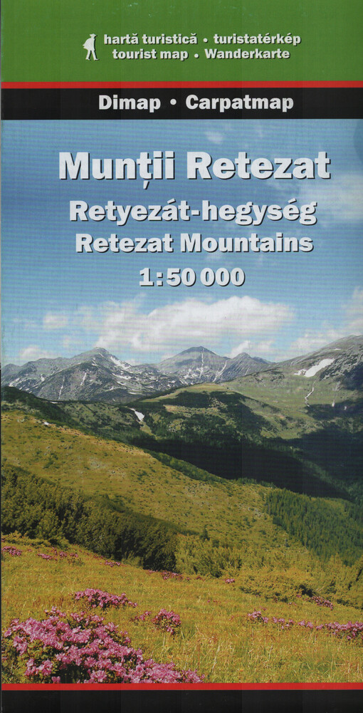 Munţii Retezat : 1:50 000 hartă turistică = Retyezát-hegység : turistatérkép = Retezal Mountains : tourist map
