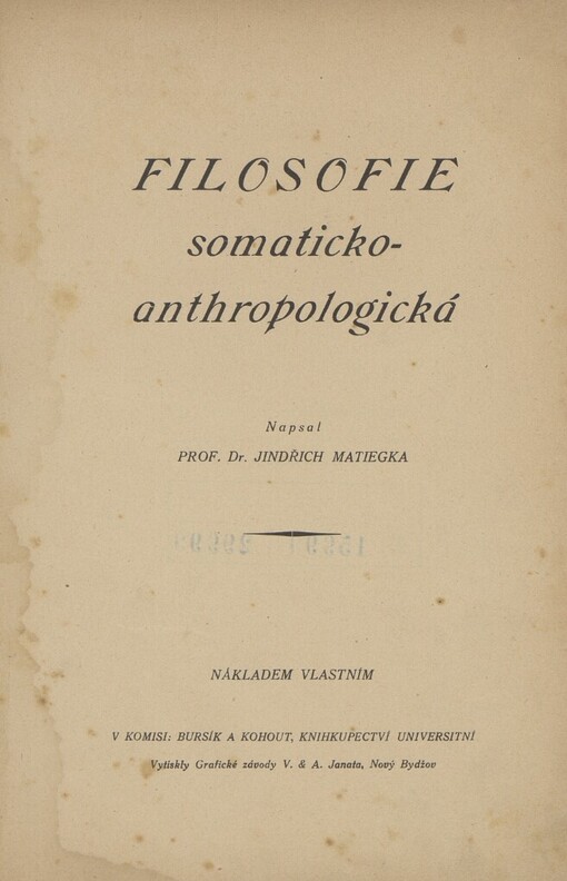 Filosofie somaticko-anthropologická