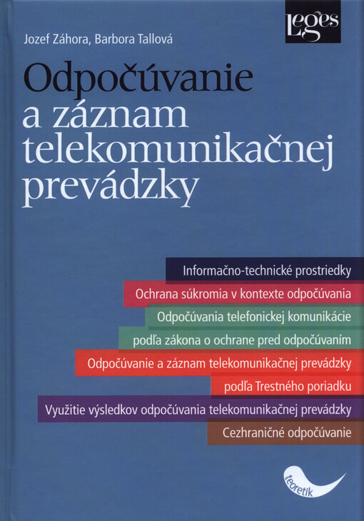 Odpočúvanie a záznam telekomunikačnej prevádzky