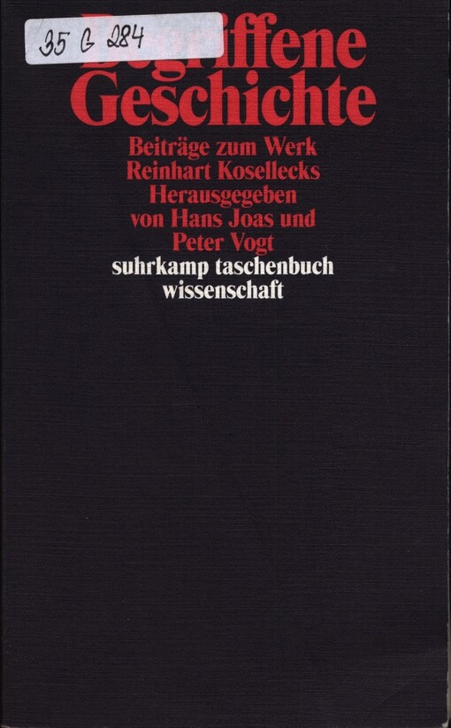 Begriffene Geschichte