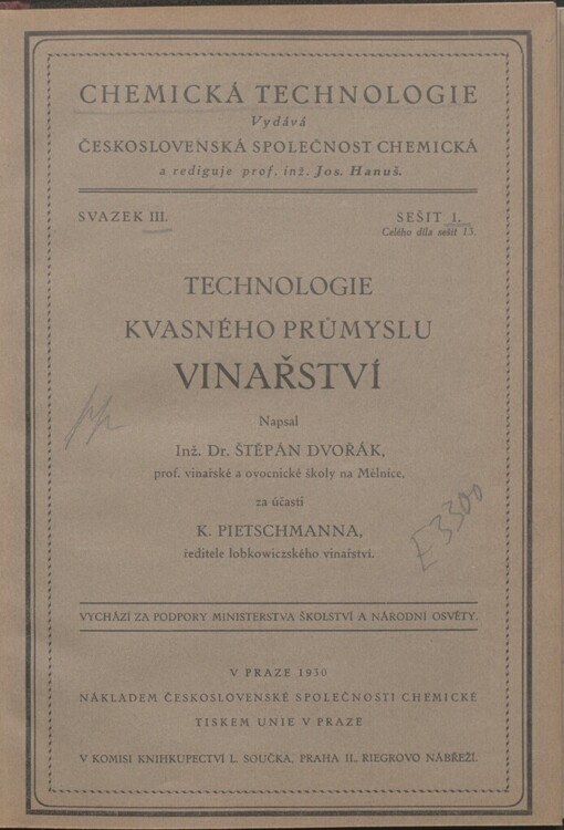 Technologie kvasného průmyslu